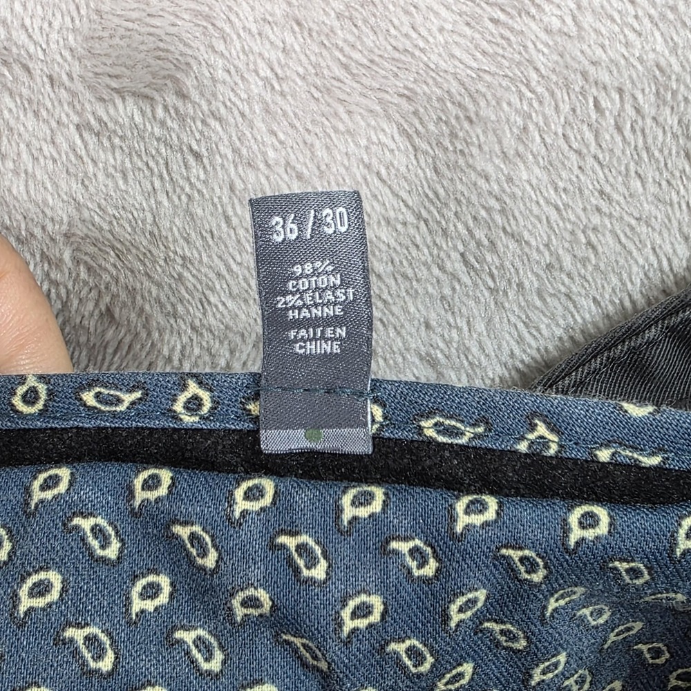 Bonobos Chino Pants Mens 36x30 Gray‎ Stretch Casual Slant Pockets Flat Front - Picture 5 of 10